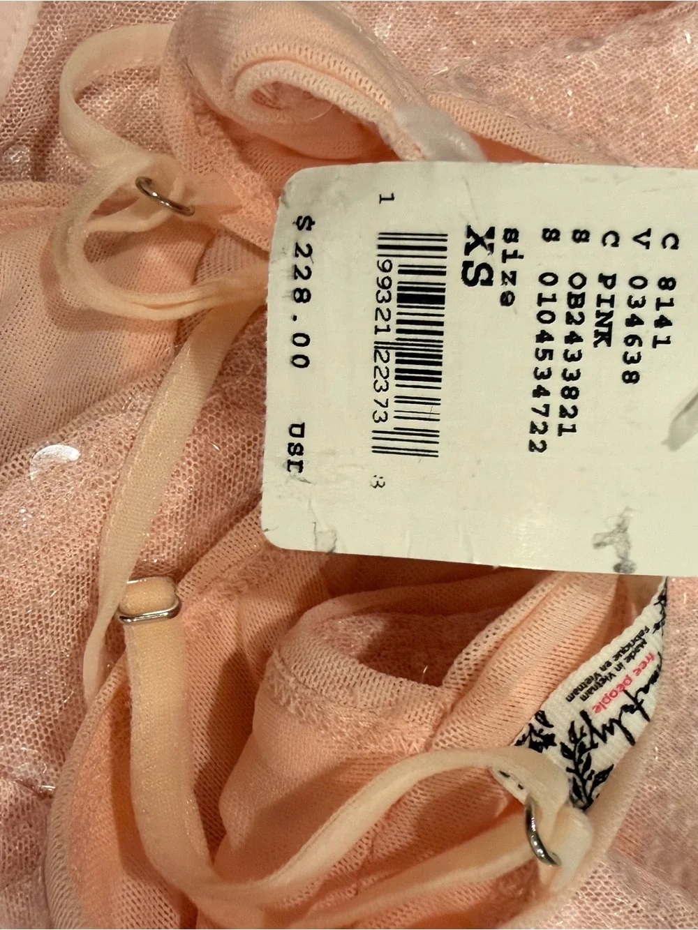 x REVOLVE Bali Good Graces Bodysuit in Soft Pink FREE PEOPLE